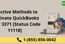 QuickBooks Error 3371 Status Code 11118