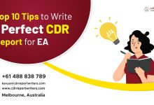 Top 10 Tips to Write a Perfect CDR Report for EA