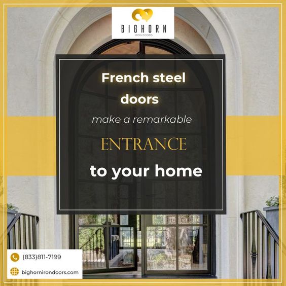 French Steel Door